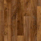 IVC Ash Brown Oak Residential Vinyl Sheet, Sold by 13.2 ft. Wide x Custom Length