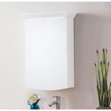 22 in. x 31 in. Surface Mount Lighted Medicine Cabinet