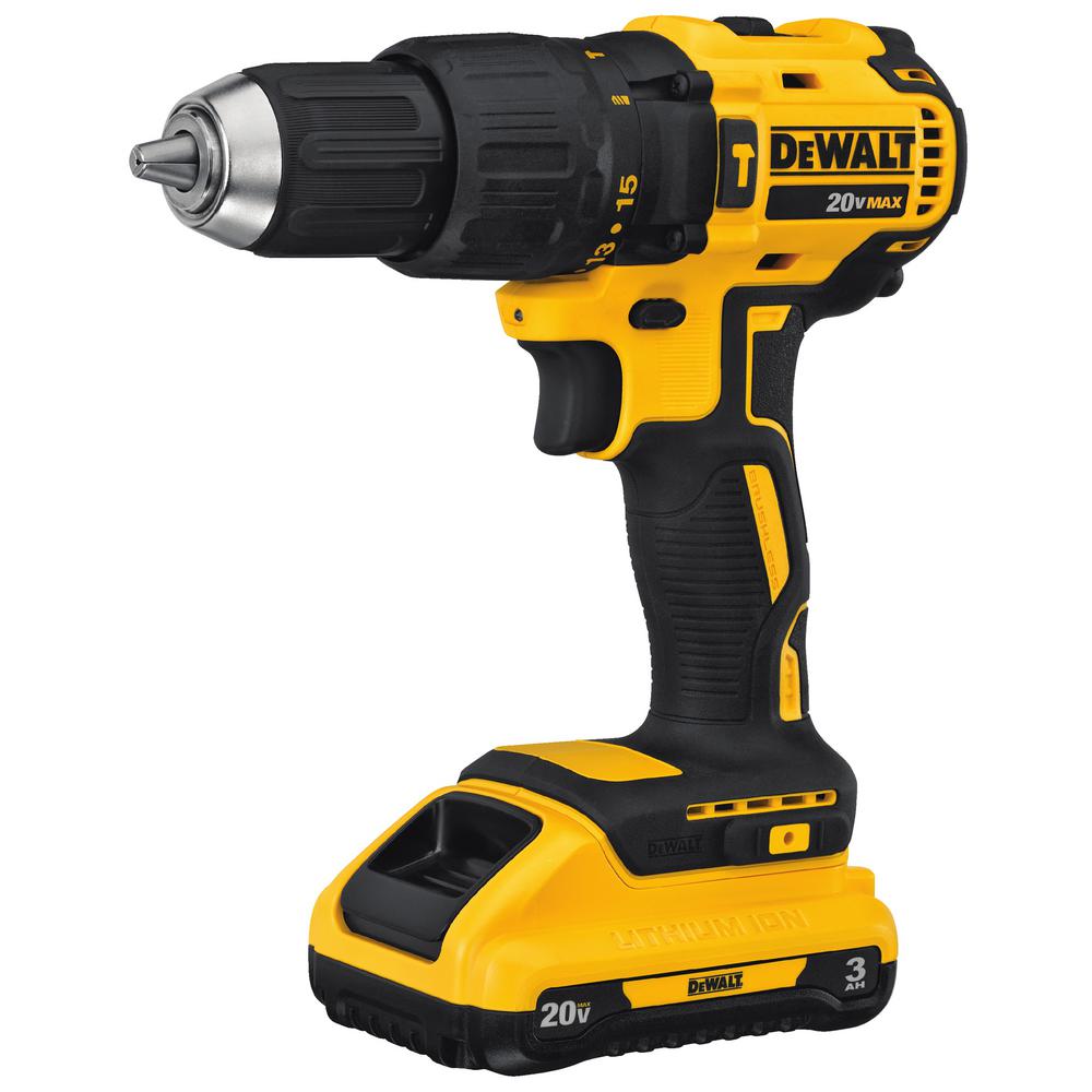 20-Volt MAX Lithium-Ion Cordless Brushless Hammerdrill w/ 3.0Ah Battery & Charger, Bonus Circular Saw - Super Arbor