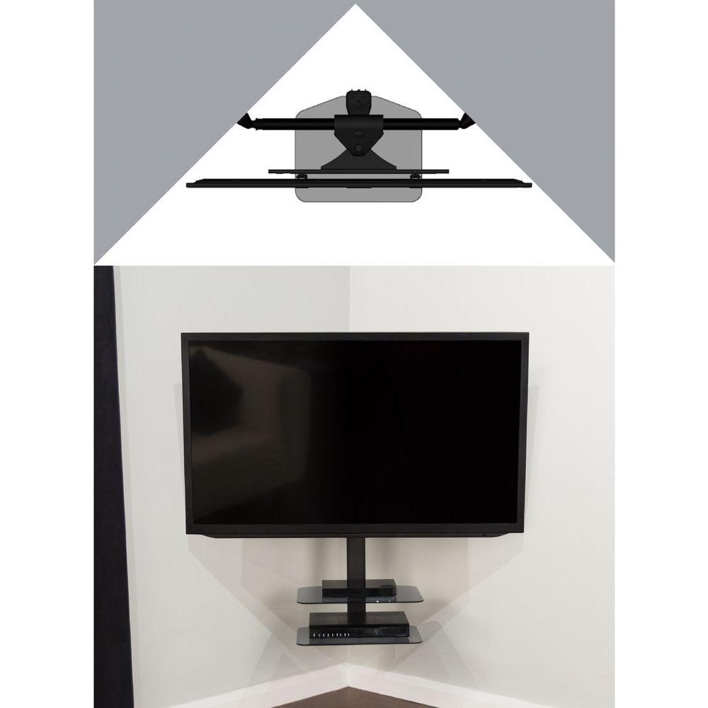 Cornermount TV Mount for 32 - 70 in. Flat Panel TVs - Super Arbor