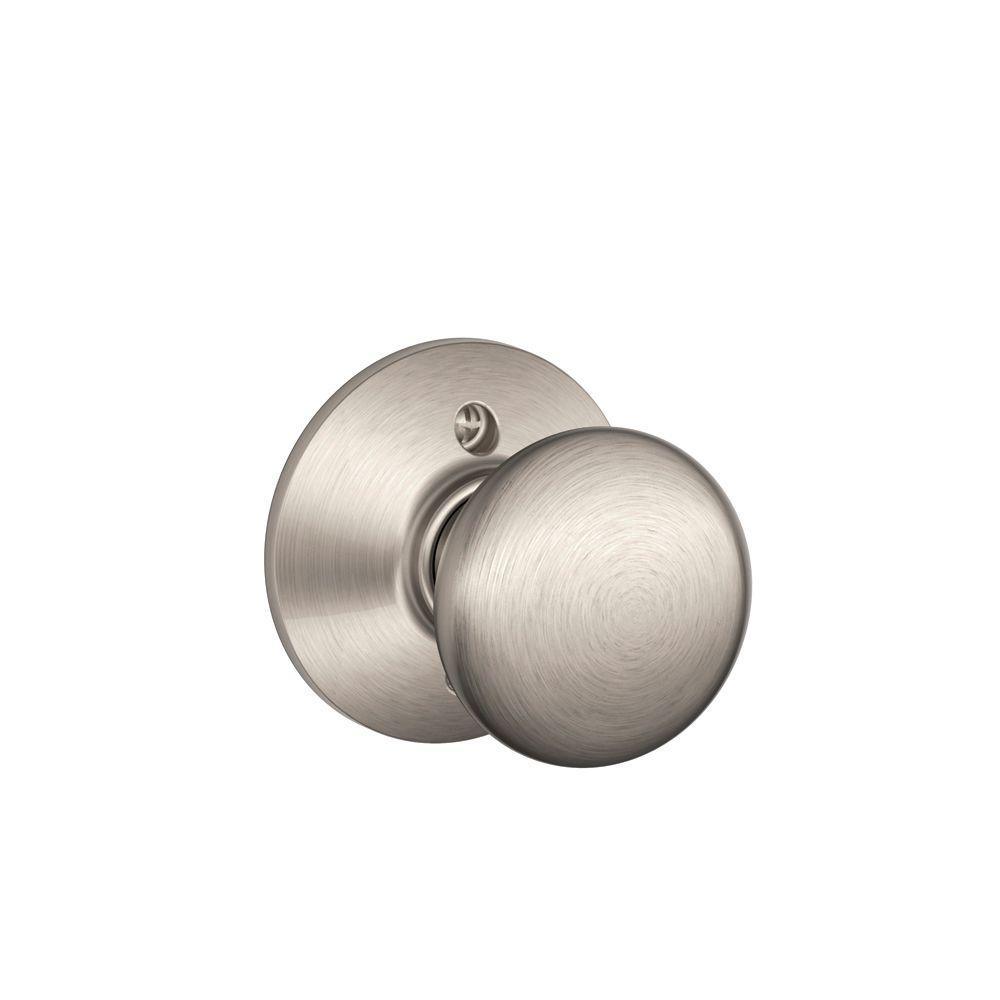Plymouth Bright Brass Dummy Door Knob - Super Arbor