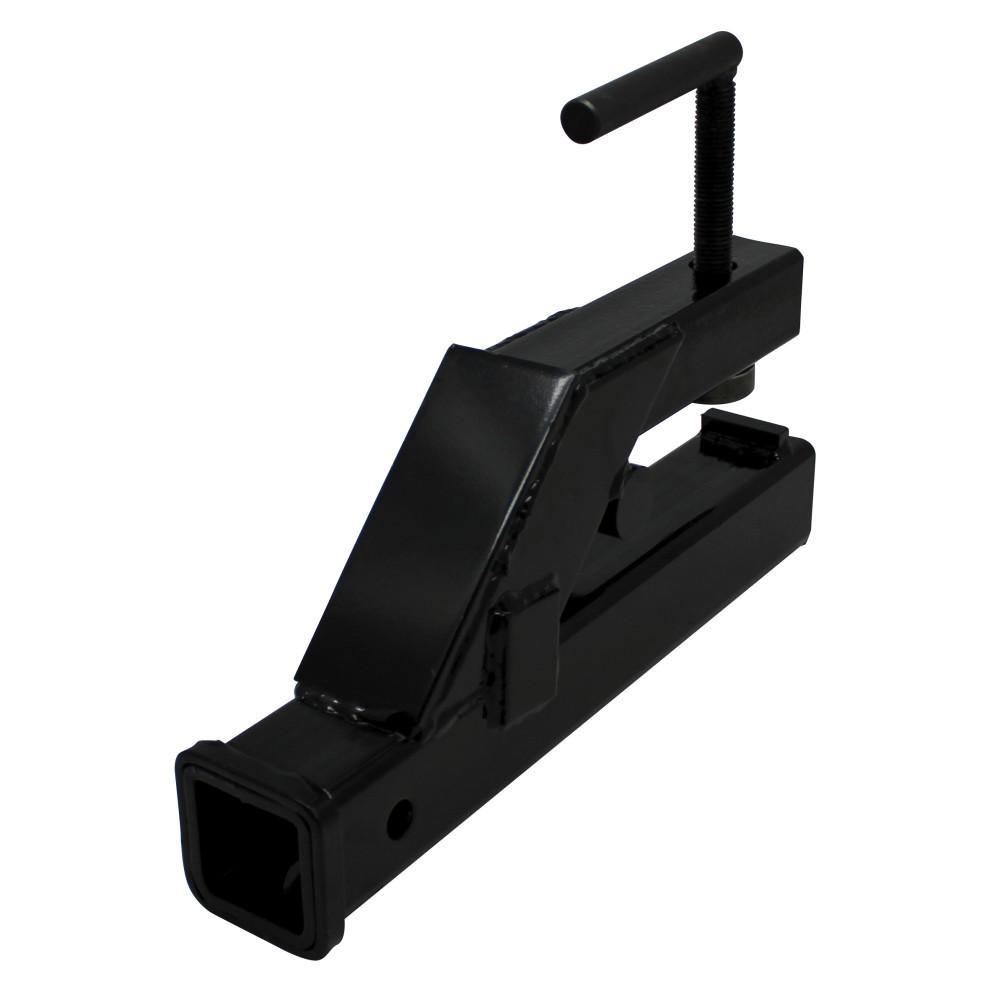 Extreme Max Clamp-On Tractor Bucket Hitch Receiver Adapter - 2 in. - Super Arbor