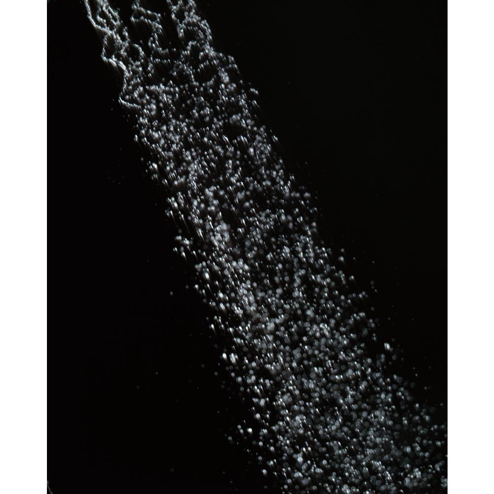 3-Spray 7.6 in. Single Wall Mount Fixed Rain H2Okinetic Shower Head in Matte Black - Super Arbor