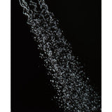 3-Spray 7.6 in. Single Wall Mount Fixed Rain H2Okinetic Shower Head in Matte Black - Super Arbor