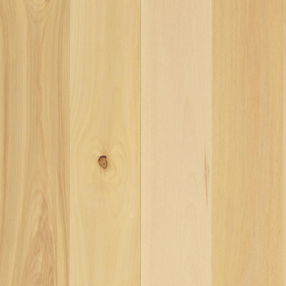 MONO SERRA Canadian Northern Birch Natural 3/4 in.Thick x 4-1/4 in. Wide x Varying Length Solid Hardwood (20 sq. ft. / case) - Super Arbor