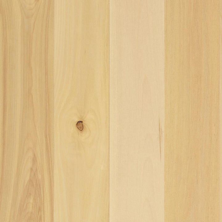 MONO SERRA Canadian Northern Birch Natural 3/4 in.Thick x 4-1/4 in. Wide x Varying Length Solid Hardwood (20 sq. ft. / case) - Super Arbor