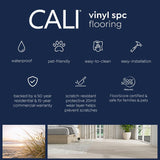 CALI Mute Step Rockaway Oak White 20-mil x 7-in W x 48-in L Waterproof Interlocking Luxury Vinyl Plank Flooring (24.03-sq ft/ Carton)