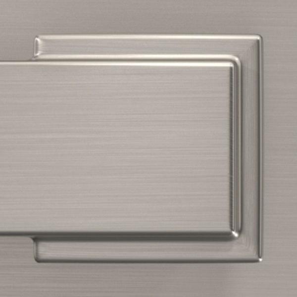 Latitude Satin Nickel Passage Hall/Closet Door Lever with Century Trim - Super Arbor