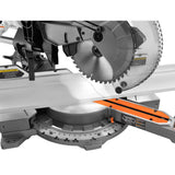 15 Amp 10 in. Sliding Miter Saw with Universal Mobile Miter Saw Stand and Mounting Braces