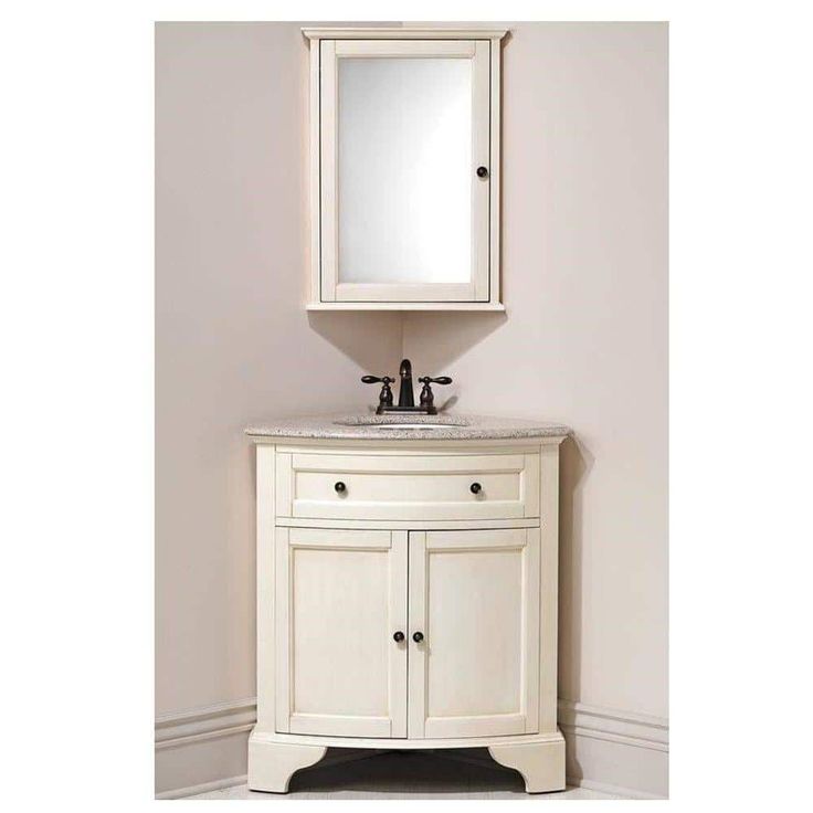 Home Decorators Collection Hamilton 20 in. W x 27 in. H Rectangular Medicine Cabinet with Mirror