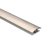 CALI Mute Step Gray Ash 0.56-in T x 1.25-in W x 72-in L Vinyl T-moulding