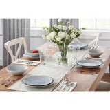 Maywood 45-Piece Stainless Steel Flatware Set (Service for 8)