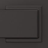Schlage Bowery Matte Black Privacy Knob – Right or Left Handed