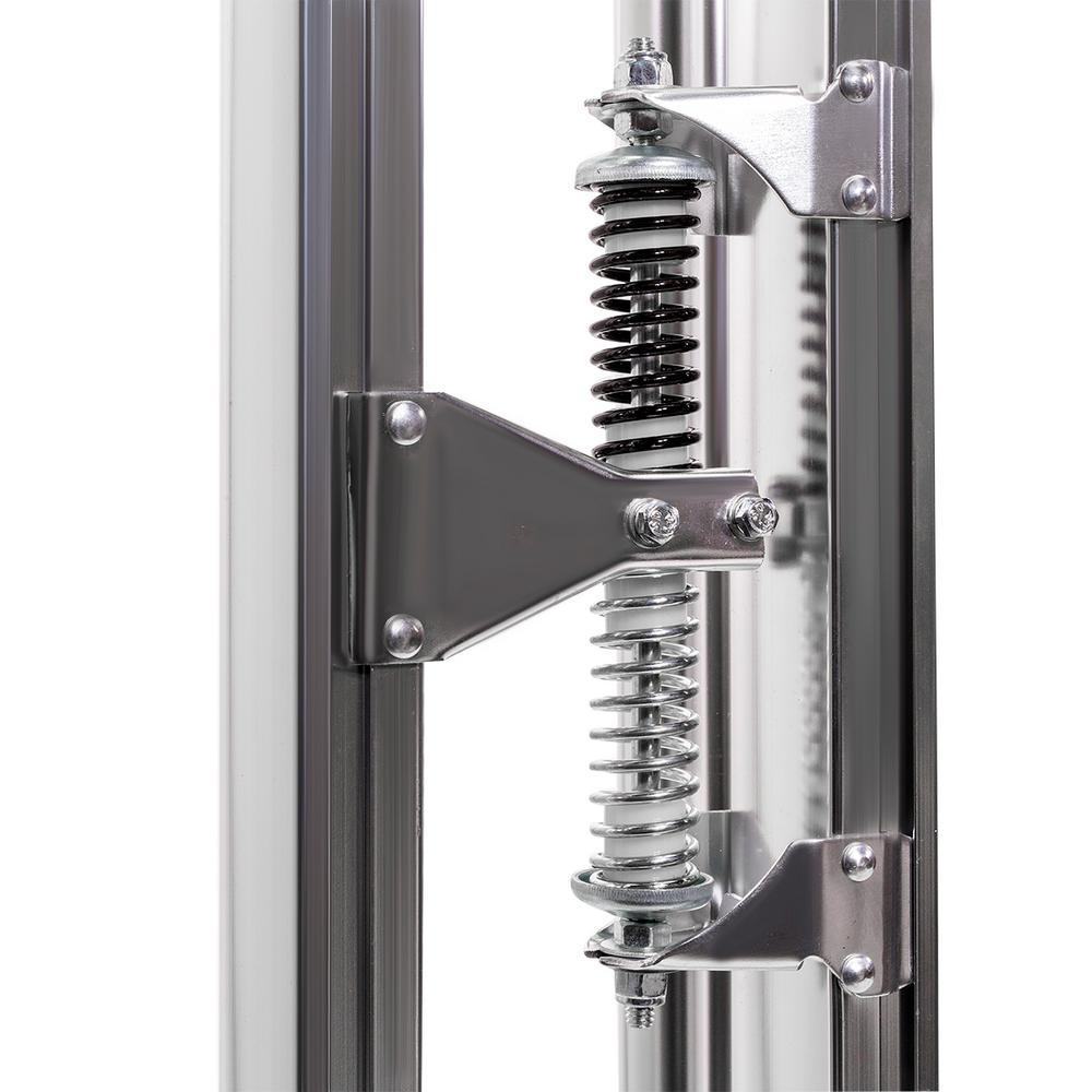 Professional 36 in. to 48 in. Aluminum Drywall Sheet Lifter Stilts with Adjustable Height - Super Arbor