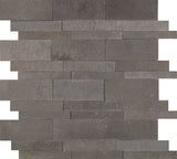 MSI Neptune 3D 12 in. x 12 in. x 10mm Honed Basalt Mesh-Mounted Mosaic Tile (10 sq. ft. / case)