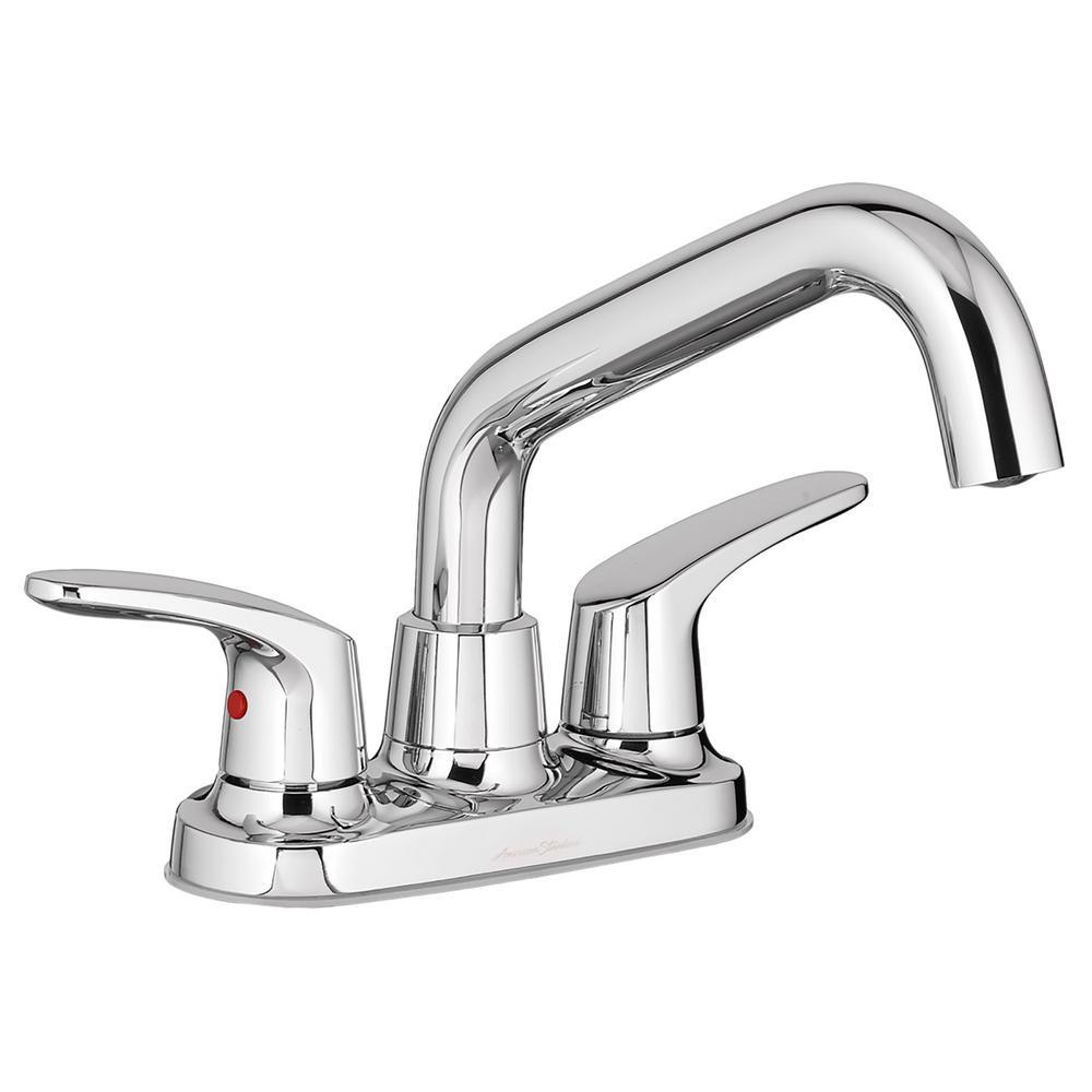 Colony Pro 2-Handle Utility Faucet with Hose End in Polished Chrome - Super Arbor