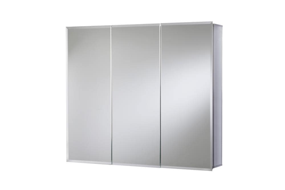 Jacuzzi 30-in x 26-in Rectangle Surface/Recessed Mirrored Medicine Cabinet