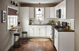 Diamond NOW Arcadia 36-in W x 35-in H x 23.75-in D White 1-Drawer Base Fully Assembled Cabinet (Recessed Panel Shaker Style)