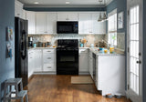 Diamond NOW Arcadia 30-in W x 12-in H x 12-in D White Wall Fully Assembled Cabinet (Recessed Panel Shaker Door Style)