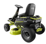 RYOBI 30 in. 50 Ah Battery Electric Rear Engine Riding Mower (RY48130)