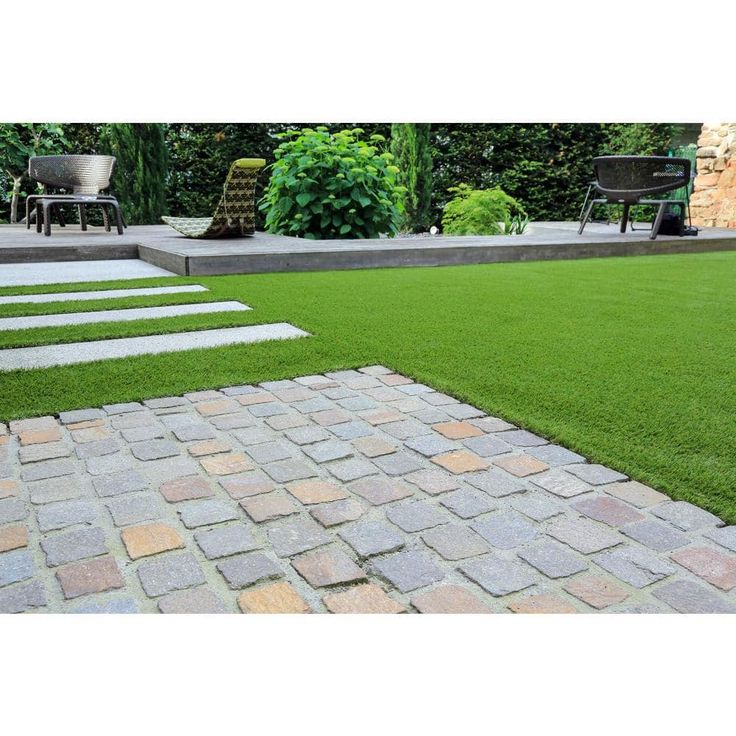 TrafficMaster Prairie 12 ft. Wide x Cut to Length Green Artificial Grass