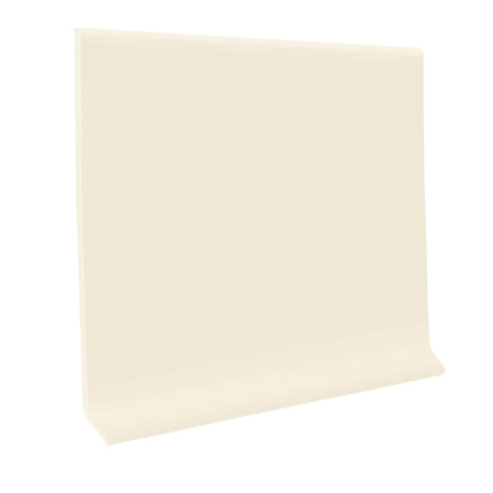 Flexco 4-in x 48-in Baby's Breath Thermoplastic Rubber Wall Base