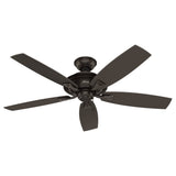 Hunter Rainsford 52-in Premier Bronze Indoor/Outdoor Ceiling Fan (5-Blade)