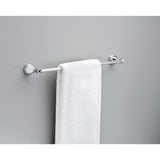 Delta Foundations 24-in Polished Chrome Wall-Mount Single Towel Bar