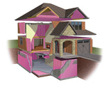 Owens Corning R-19 Unfaced Fiberglass Insulation Batts, 6.5 in x 16 in x 96 in (8-Pack)