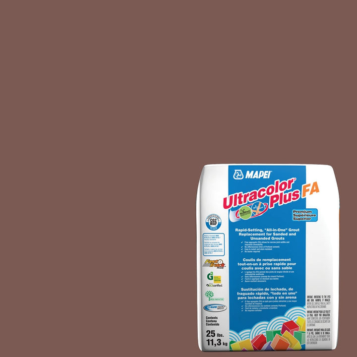 MAPEI 113 Brick Red Ultracolor Plus FA Grout, 25 lbs