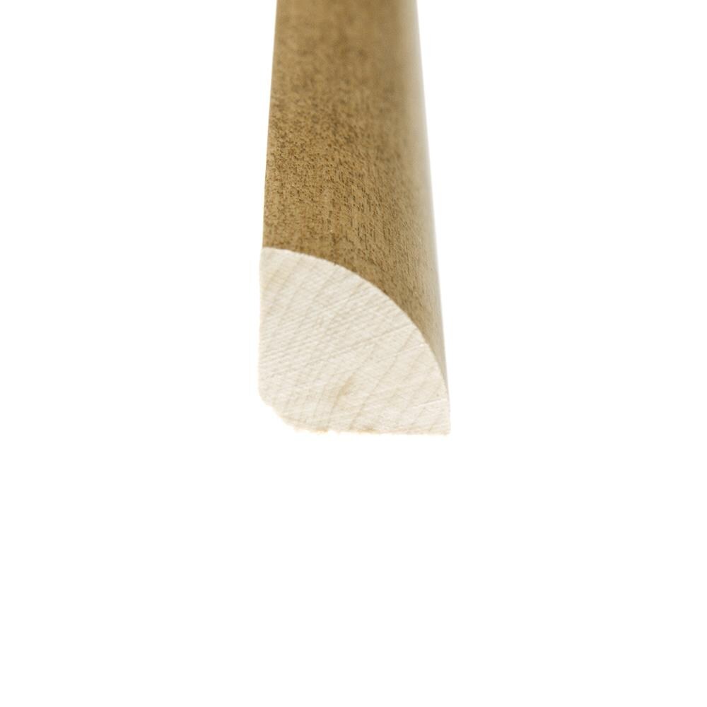 Flexco Sandbank 0.75-in T x 0.75-in W x 78-in L Solid Wood Quarter Round
