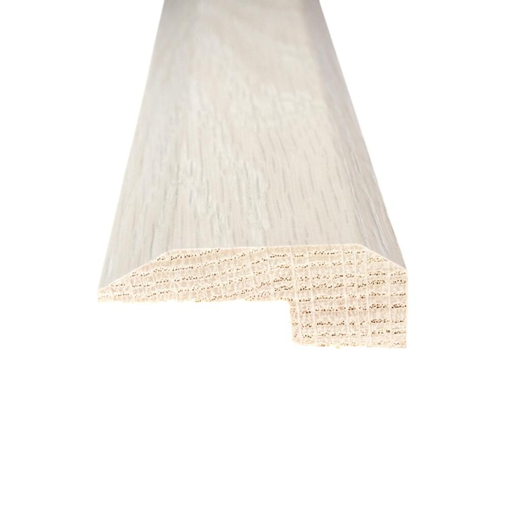 Flexco Alabaster 0.688-in T x 2-in W x 78-in L Solid Wood Threshold