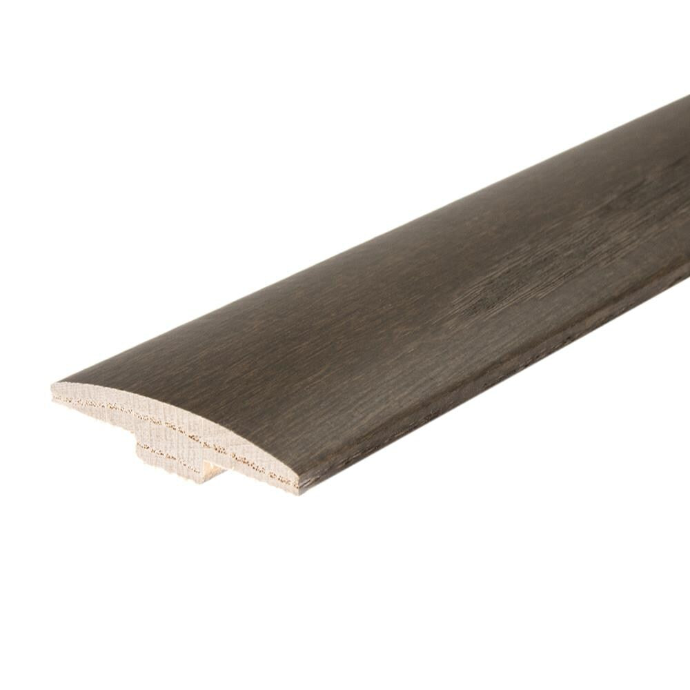 Flexco Evening 0.46-in T x 2-in W x 78-in L Solid Wood Floor T-moulding