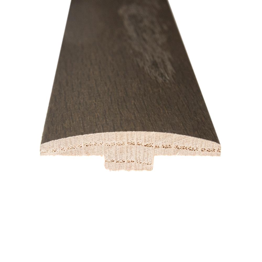 Flexco Evening 0.46-in T x 2-in W x 78-in L Solid Wood Floor T-moulding