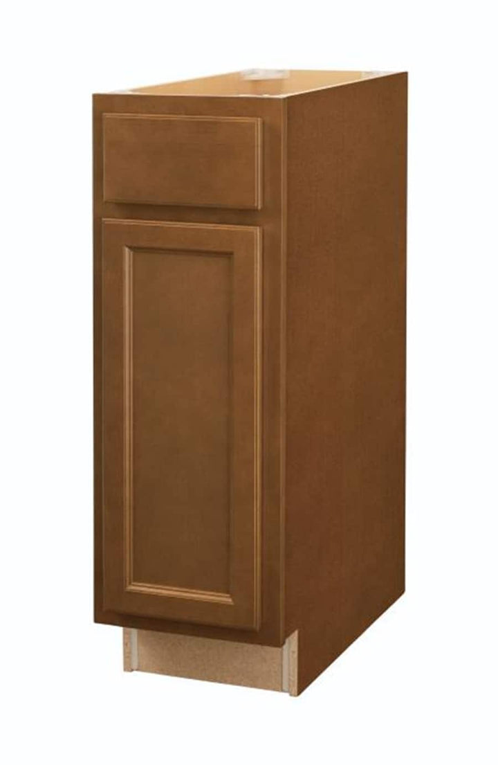 Diamond NOW Weyburn 12-in W x 35-in H x 23.75-in D Saddle Door and Drawer Base Stock Cabinet