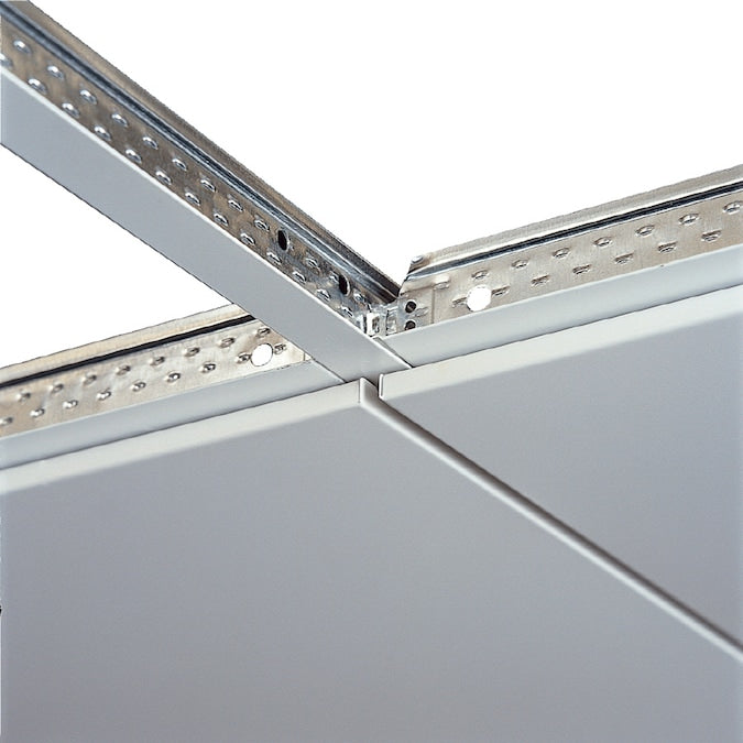 Armstrong Ceilings Prelude 48-in Galvanized Steel White Cross Tee