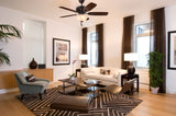Harbor Breeze Sage Cove 44-in Bronze Incandescent Indoor Ceiling Fan with Light, 5-Blade