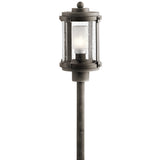 Kichler 2-Watt Olde Bronze Low Voltage Hardwired LED Path Light, 180 Lumens, 3000K