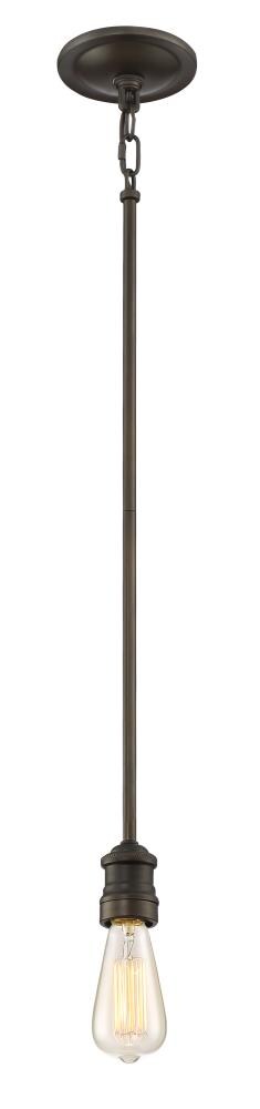 Quoizel Soho Bronze Transitional Clear Glass Globe Pendant Light