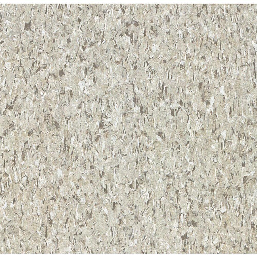 Armstrong Imperial Texture VCT 12 in. x 12 in. White Out Standard Excelon Commercial Vinyl Tile (45 sq. ft. / case) - Super Arbor