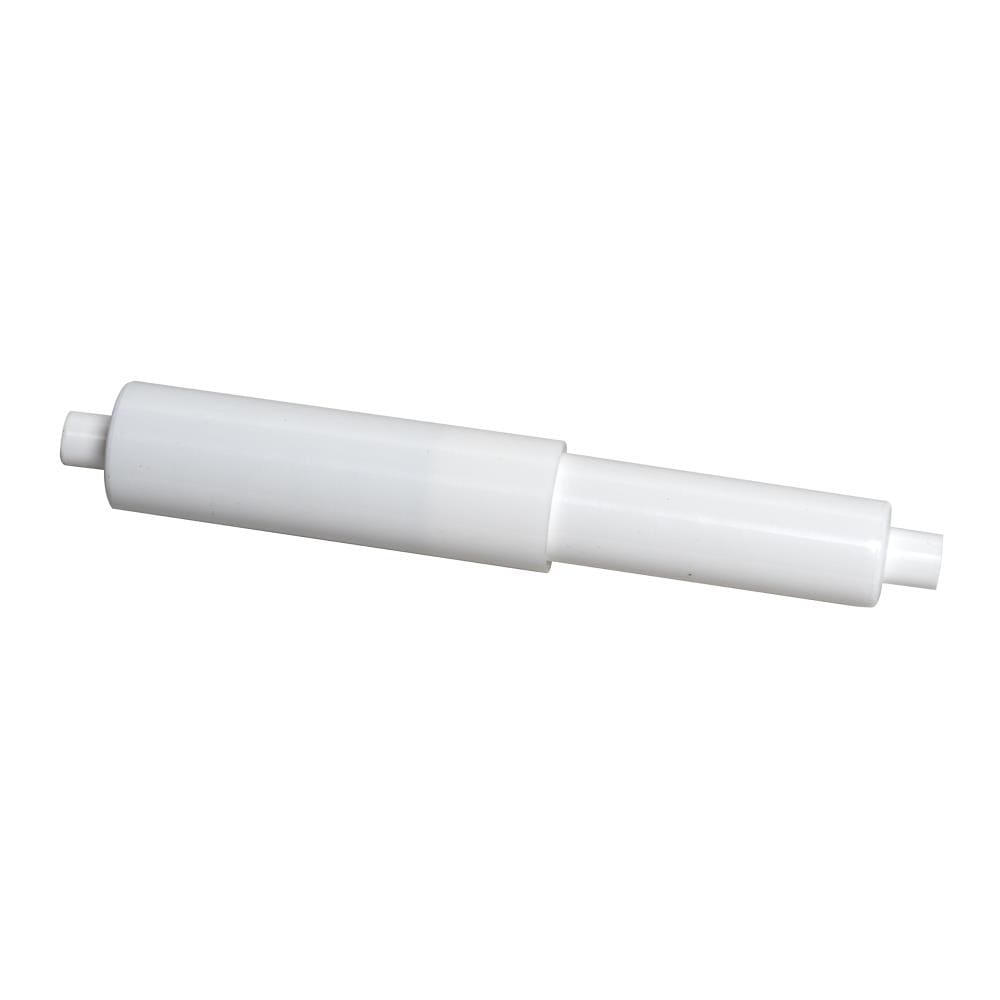 Keeney PlumbPak White Recessed Replacement Roller Toilet Paper Holder