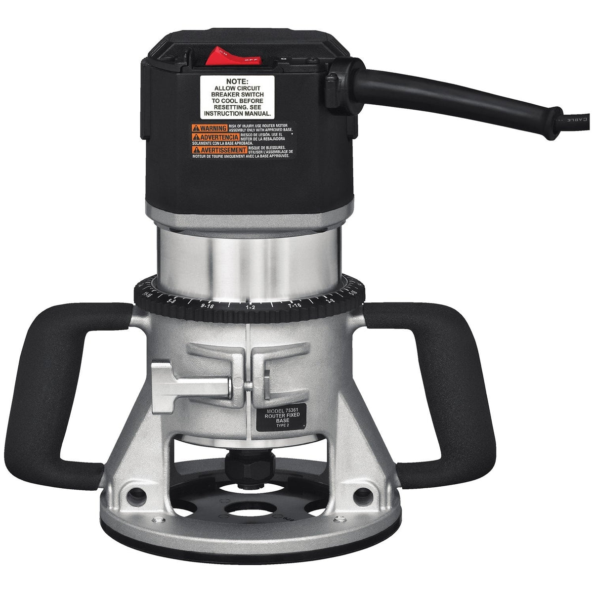 PORTER-CABLE 1/2-in 3.25-HP Fixed Corded Router