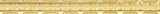 Armstrong Ceilings 4-ft Brass Metal Crown Ceiling Grid Trim