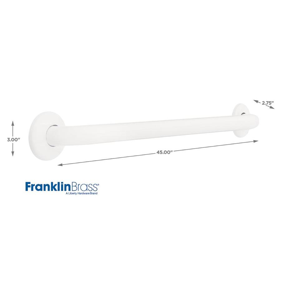 Franklin Brass 5700 Series 42-in Stainless Steel Wall Mount (ADA Compliant) Grab Bar - Super Arbor