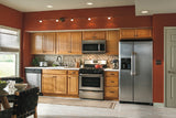 Diamond NOW Portland 12-in W x 35-in H x 23.75-in D Wheat Door and Drawer Base Stock Cabinet