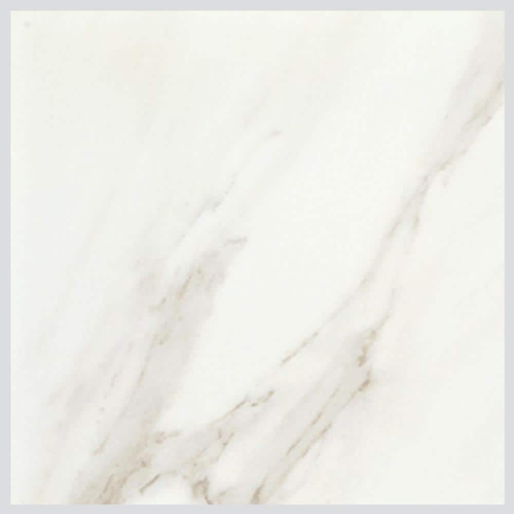 Daltile Mirasol Bianco Carrara 24-in x 24-in Glazed Porcelain Floor and Wall Tile product image
