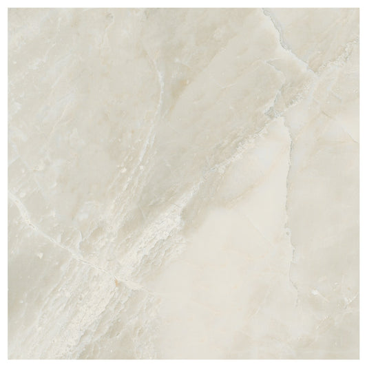 Daltile Mirasol Silver Marble 24-in x 24-in Glazed Porcelain Marble look Floor and Wall Tile product image