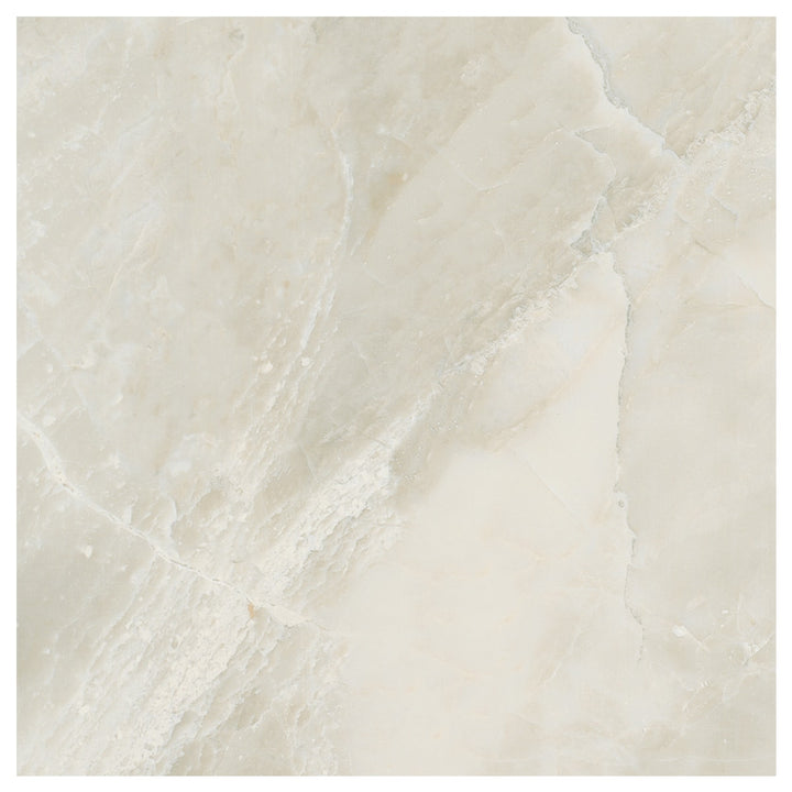 Daltile Mirasol Silver Marble 24-in x 24-in Glazed Porcelain Marble look Floor and Wall Tile product image