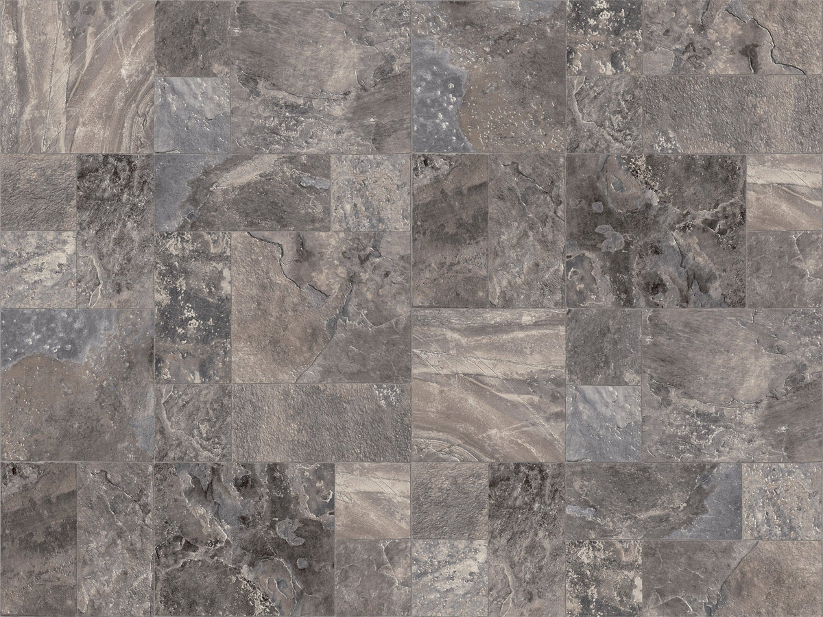 Armstrong Flooring Pickwick Landing III 12-ft W Cut-to-Length Taupe Stone Look Low-Gloss Sheet Vinyl Flooring