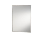Jensen Styleline 18-in x 36.125-in Surface Mount Stainless Steel Mirrored Medicine Cabinet